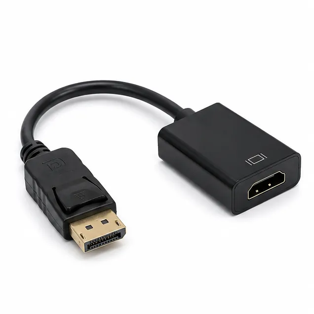 DisplayPort to HDMI Adapter – محولة منافذ HD-DP
