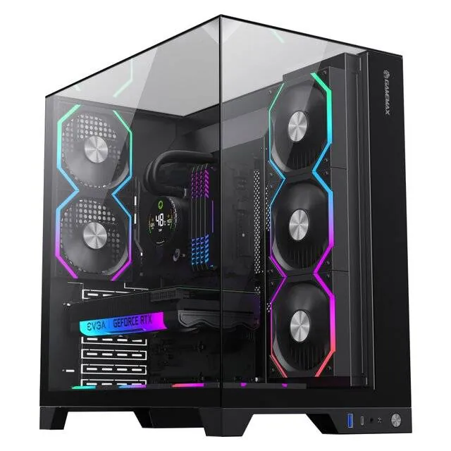 GameMax Infinity Pro 5-Fan Case (Black)