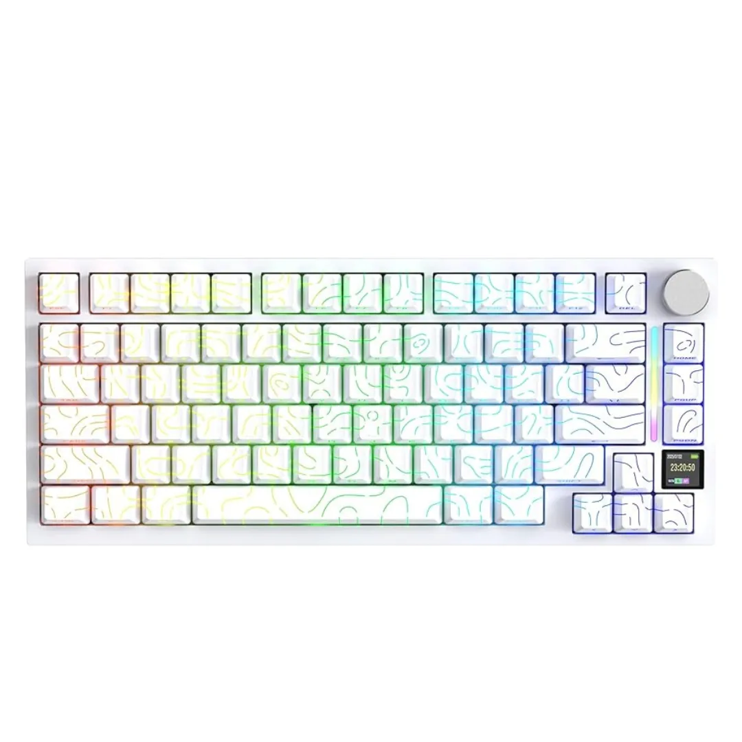ATTACK SHARK KEYBOARD X820ULTRA WHITE