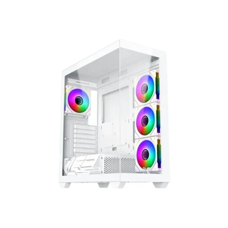 XIGMATEK BLAST ARCTIC – E-ATX Mid-Tower PC Case – White