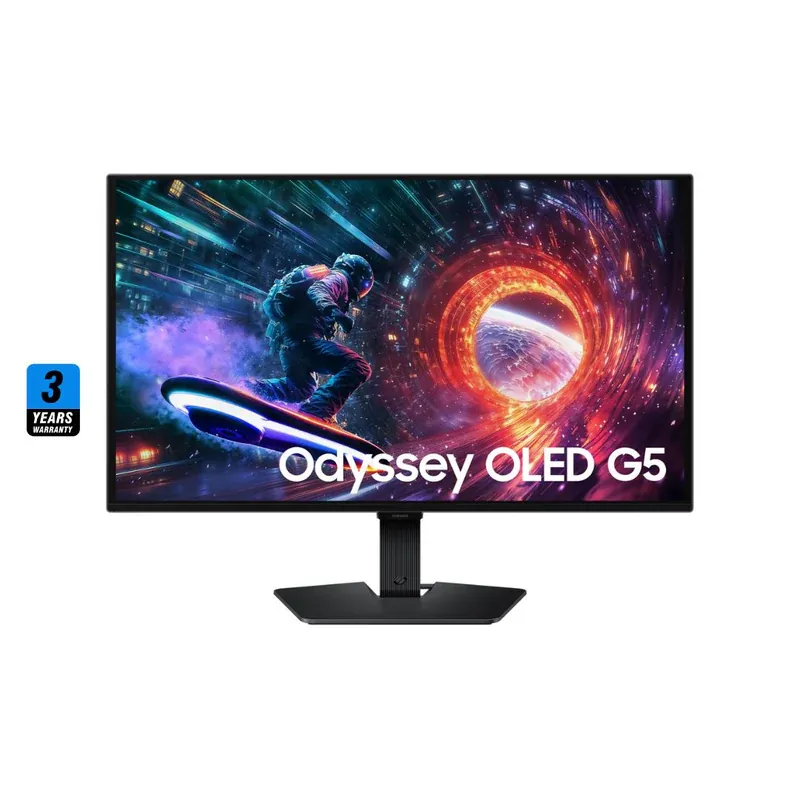 Samsung G5 27 LS27FG502 2K (2560×1440)، 180 هرتز، 0.03 مللي ثانية، QD-OLED، مسطح