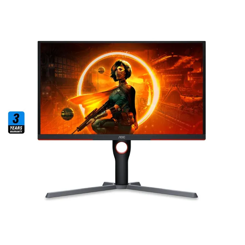 AOC 25G3Z 25، FHD (1920×1080) 240 هرتز 0.5 مللي ثانية IPS