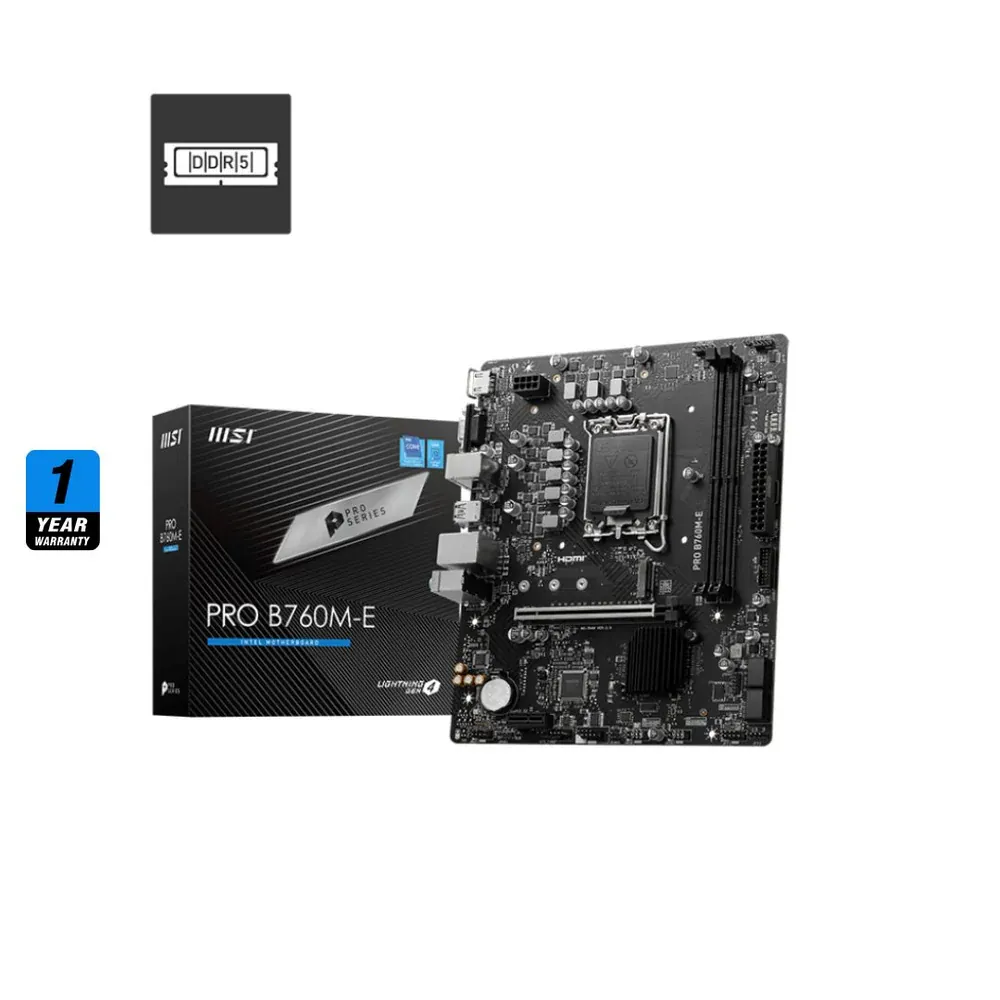 MSI PRO B760M-E DDR5