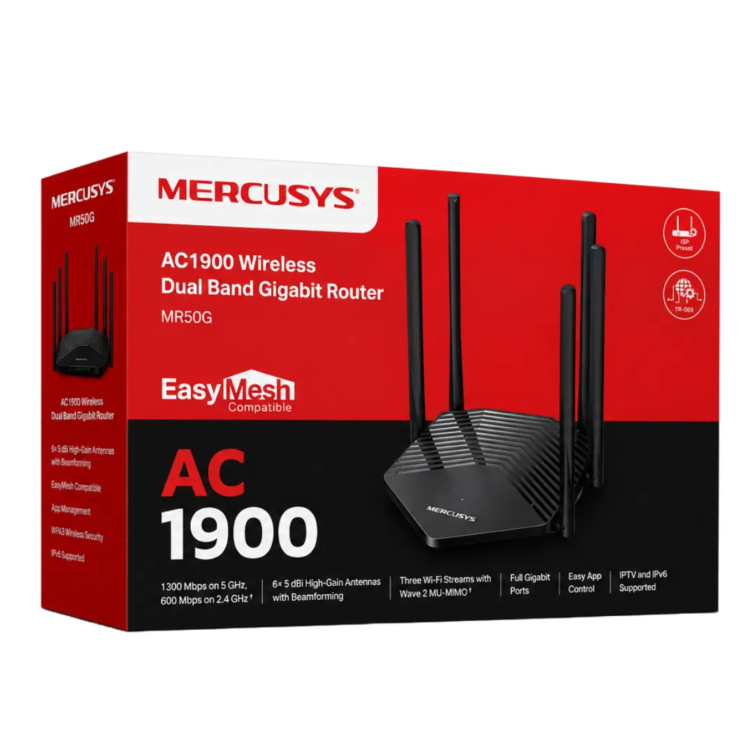 MERCUSYS MR50G AC1900 Wireless Dual Band Gigabit Router