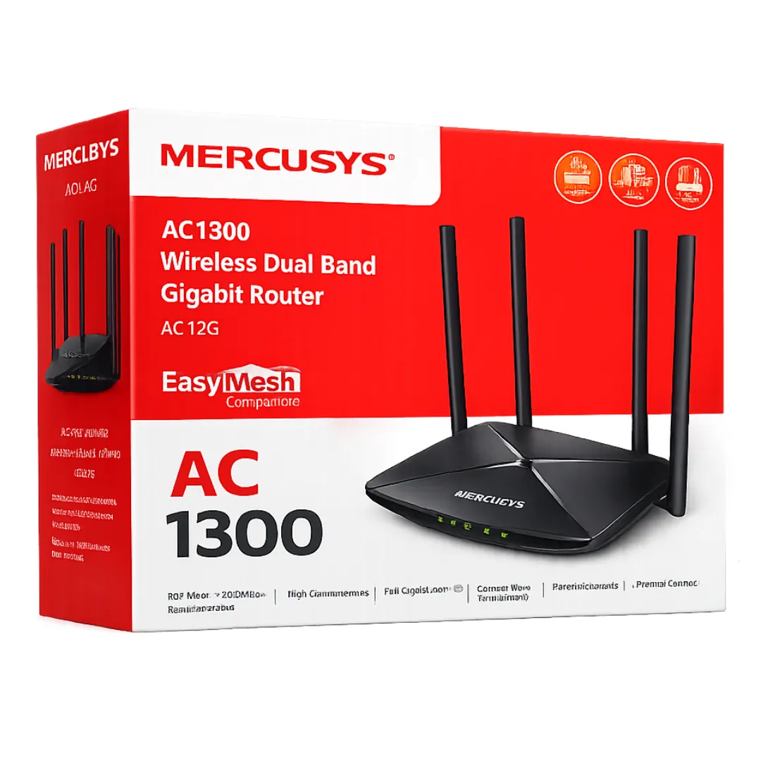 MERCUSYS AC12G AC1300 Wireless Dual Band Gigabit Router