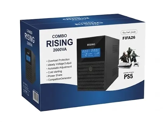 Combo RISING 2000VA UPS