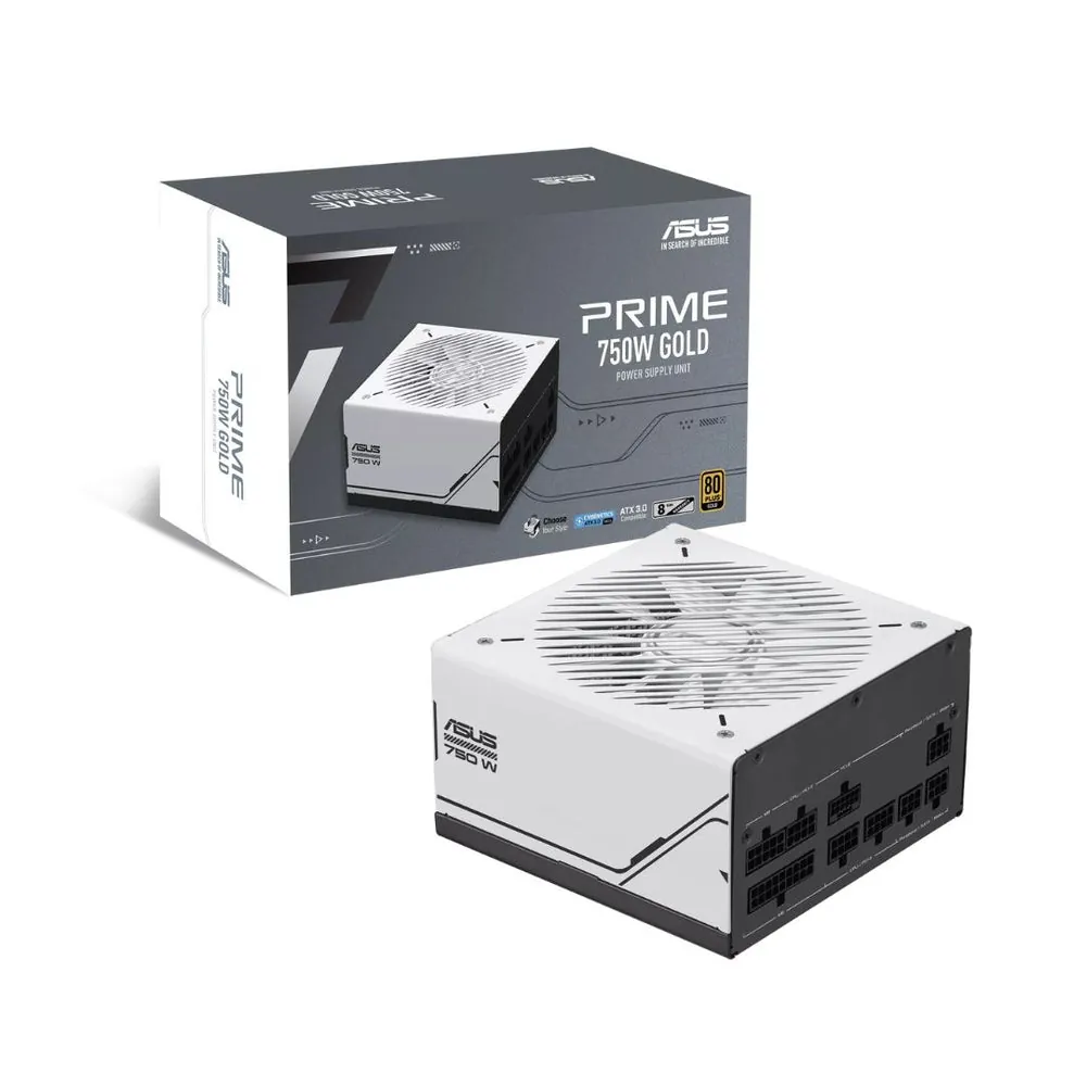 ASUS Prime AP-750G – 750W 80+ Gold, Full Modular, PCIe 5.0