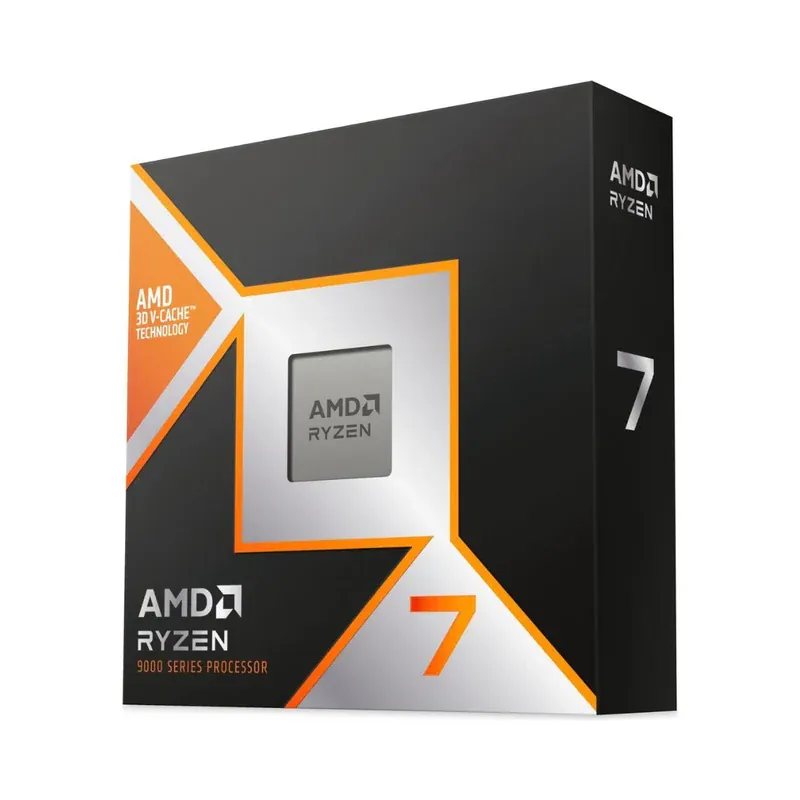 AMD RYZEN 7 9800X3D Processor-TRAY