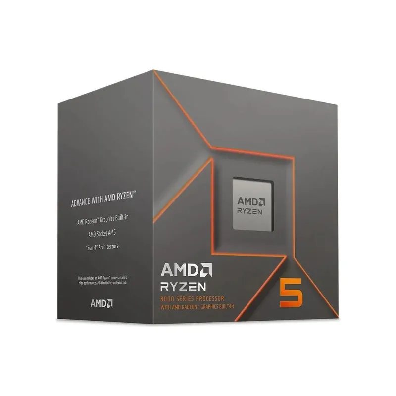 AMD RYZEN 5 8400F Processor – TRAY