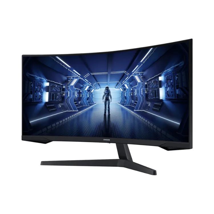 شاشهSamsung Odyssey G5 Ultra-Wide Gaming Monitor 34 VA 165Hz LC34G55TWWMXZN