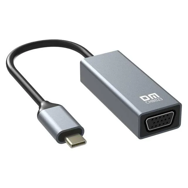 تحويلة Type-C الى  DM CHB023 Type‑C to VGA 1080P Adapter – VGA