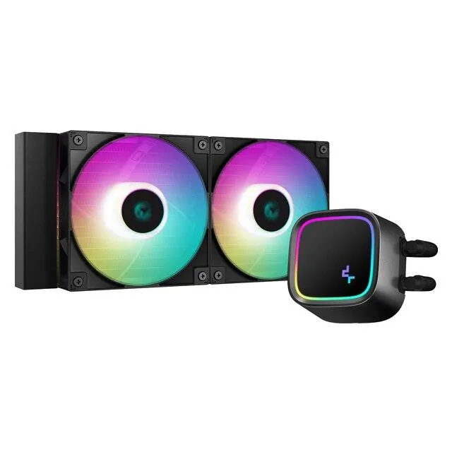 Deepcool LE520 240mm ARGB CPU Liquid Cooler – Black