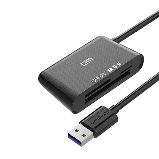 DM CR021 USB3.0 Card Reader قارئ بطاقة ذاكرة