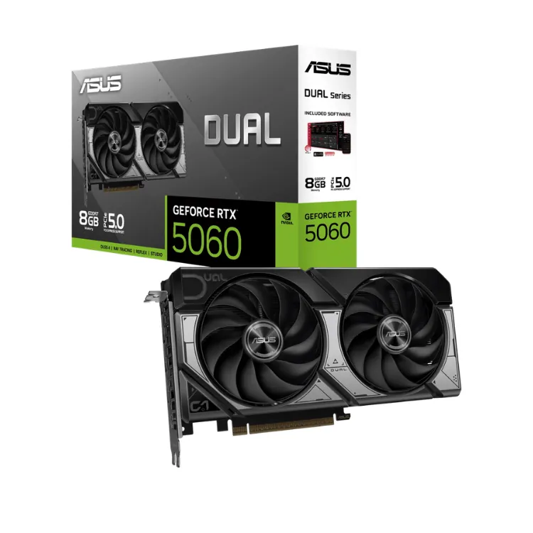 ASUS Dual GeForce RTX 5060 8GB GDDR7 OC Edition
