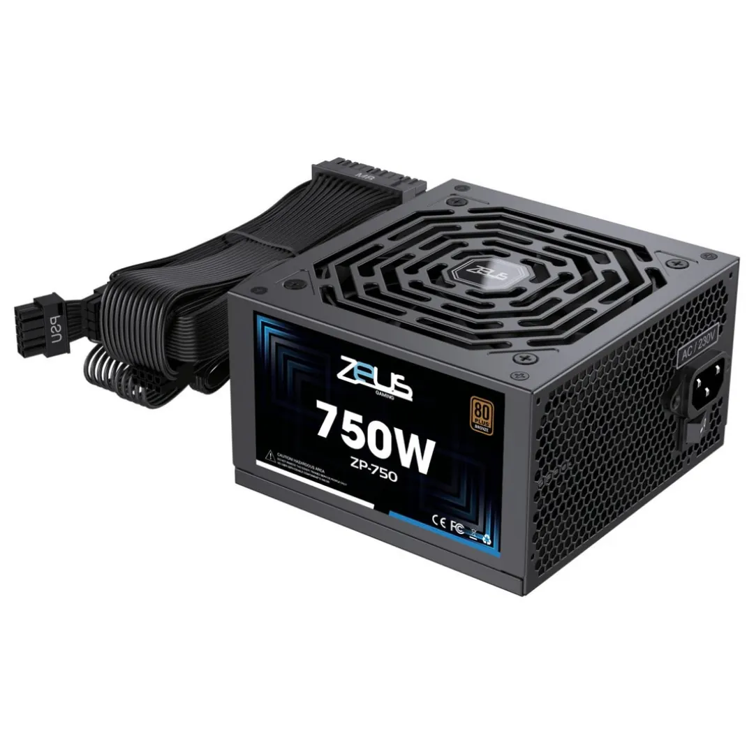 Zeus ZP-750 750W 80 PLUS Bronze Non-Modular Power Supply