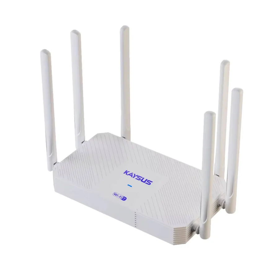 راوتر كايسوس Wi-Fi 7 ثنائي النطاق بسرعة 3600 ميغابت – موديل KS-WR3600 KAYSUS KS-WR3600 BE3600 Dual-Band Wi-Fi 7 Wireless Router