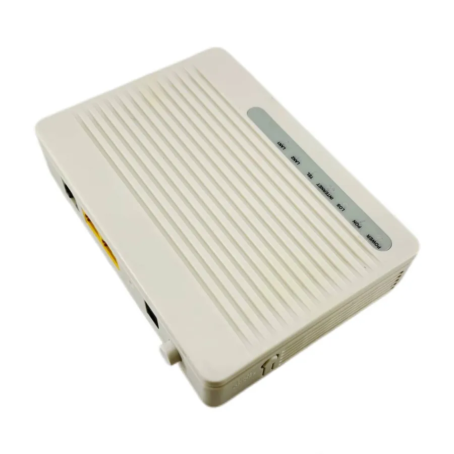 جهاز ONU XPON يعمل على الكيبل الضوئي مباشرة. HG8120C -XPON – ONU- BR HG8120C XPON Optical Network Unit – ONU