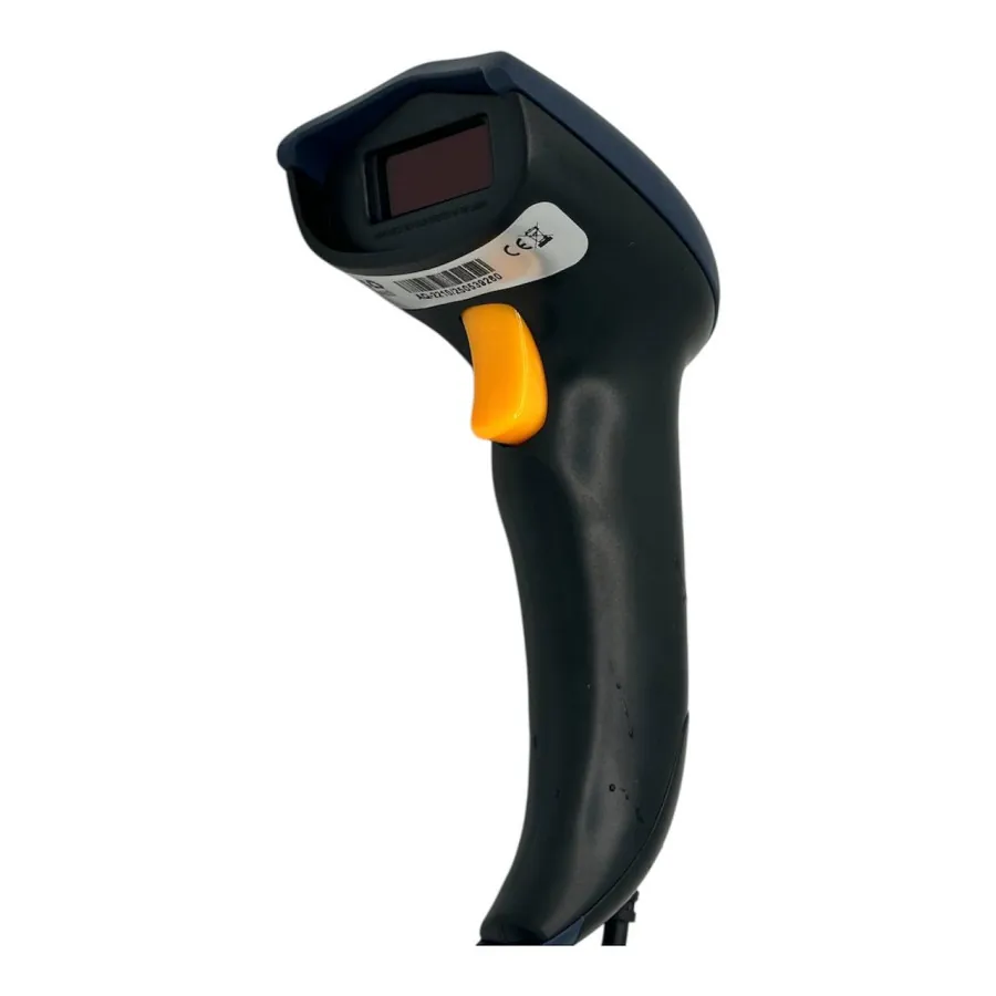 قارئ باركود سلكي يدوي أحادي الأبعاد BR موديل AQ-2210 BR 1D Wired Barcode Scanner Model AQ-2210