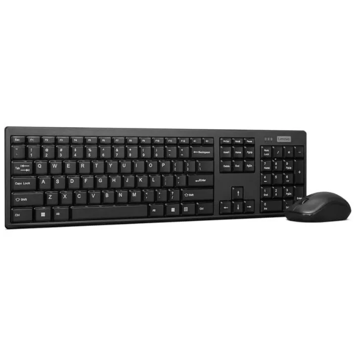 طقم لاسلكي من لينوفو 100 (كيبورد وماوس لاسلكي) Lenovo 100 Wireless Combo Keyboard & Mouse