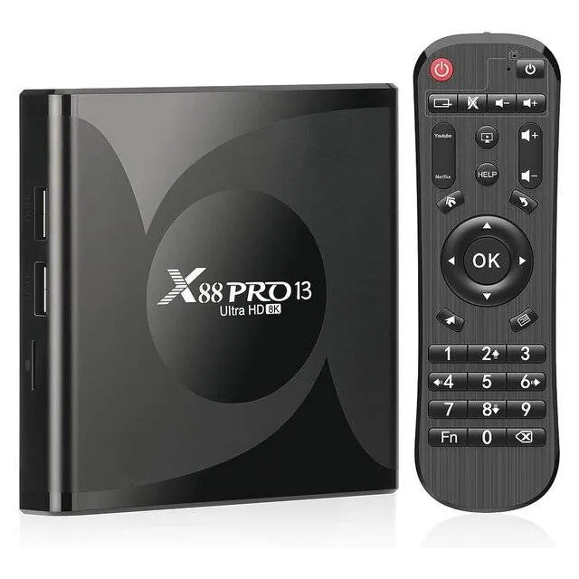 جهاز تي في بوكس X88 Pro 13 (2 رام / 16 جيجابايت) ألترا (2GB)