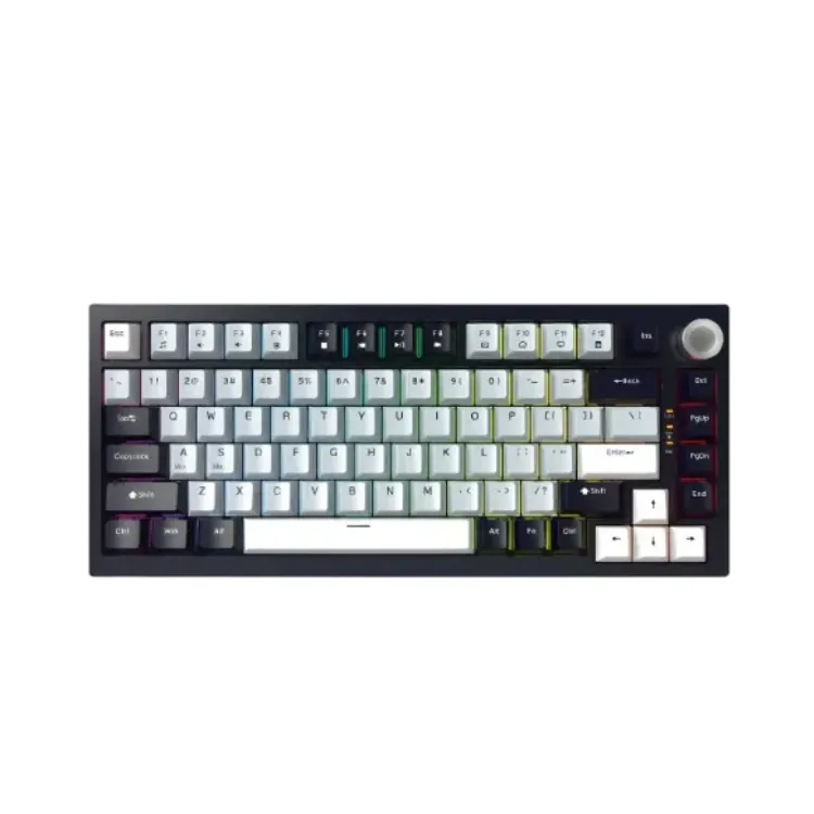 كيبورد ميكانيكيJEDEL KL-81 Gasket Mechanical Gaming Keyboard with RGB Lighting & 81 Keys