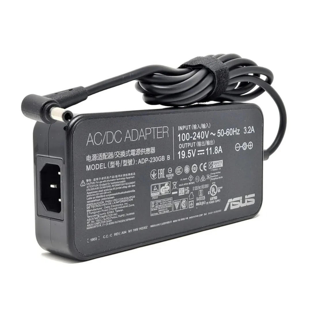 Asus 230W 19.5V 11.8A (6.0mm x 3.7mm) Replacement Laptop Adapter – G513IE, G532LV, G713QE