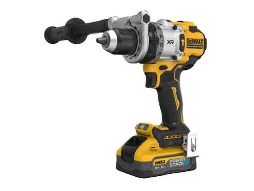 [18V HAMMER DRILL WITH 2 X 5AH POWERSTACK] DCD1007H2T-GB