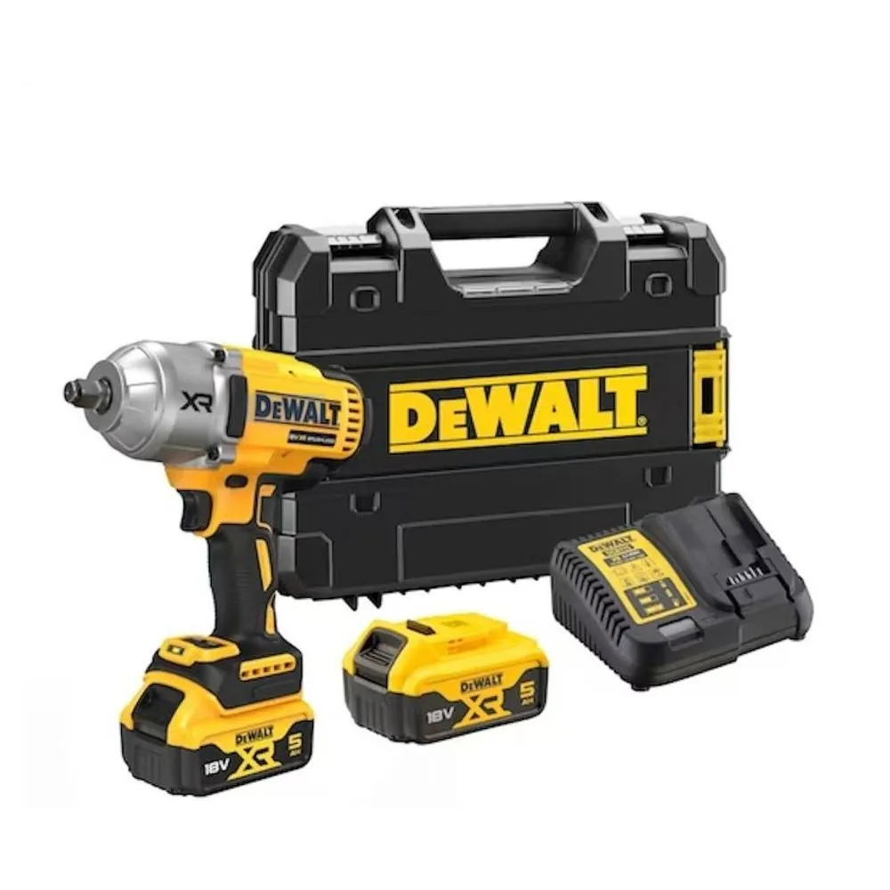 [18V 1/2 High Torque Impact Wrench Kit T] DCF900P2T-GB