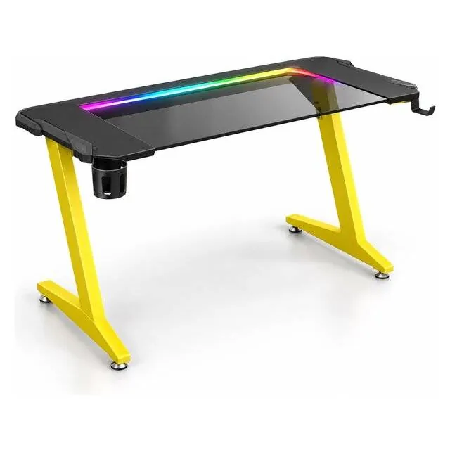 Stinger Z-G 140x60x73mm Gaming Desk (Black Yellow White)
