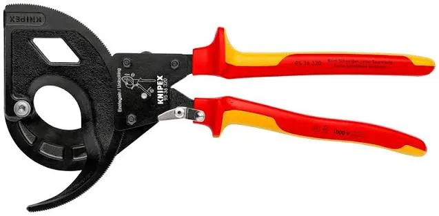 مقص كابلات بسقاطة معزول 1000 فولت | 1000V Insulated Ratcheting Cable Cutter
