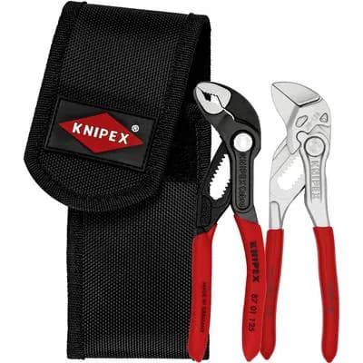 طقم زراديات ومفاتيح مدمج مع حقيبة | Compact Pliers and Wrench Set with Pouch