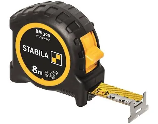 شريط قياس جيب BM 300، طول 8 أمتار