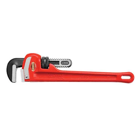 مفتاح أنابيب ستيل ريجيد شديد التحمل مقاس 14 إنش

RIDGID 14" Heavy Duty Pipe Wrench