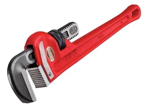 مفتاح أنابيب ستيل ريجيد شديد التحمل مقاس 18 إنش

RIDGID 18" Heavy Duty Pipe Wrench