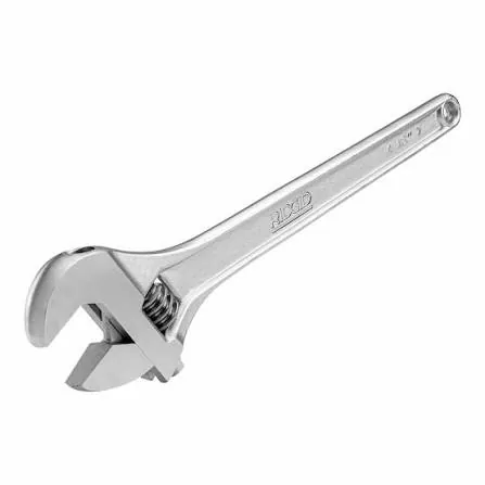 مفتاح ربط ريجيد فرنساوي قابل للضبط مقاس 18 إنش

RIDGID 18" Adjustable Wrench