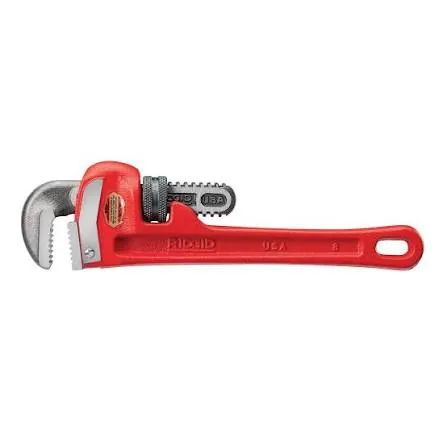 مفتاح أنابيب ستيل ريجيد شديد التحمل مقاس 8 إنش

RIDGID 8" Heavy Duty Pipe Wrench