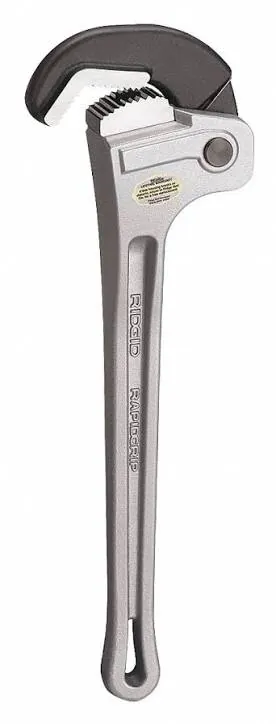 مفتاح أنابيب ألومنيوم ريجيد سريع الإطباق رابيد جريب مقاس 14 إنش
RIDGID 14" Aluminum RapidGrip Wrench 12693