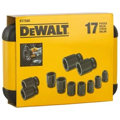 طقم حبات إمباكت (17 قطعة)
17-Pce Impact Socket Set
