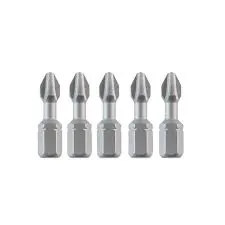 لقم مفك PH2 طول 25 ملم (5 قطع)
PH2 Torsion Bits 25mm (5 Pcs)