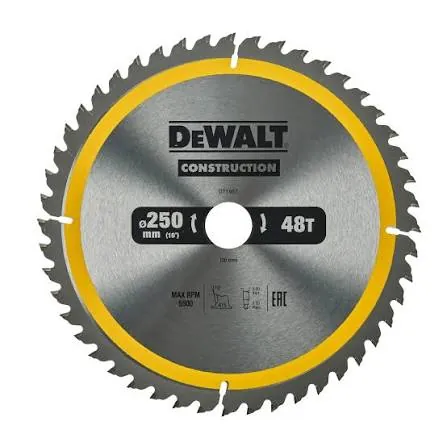 شفرة منشار 250×30 (48 سن)
Circular Saw Blade 250x30mm 48T