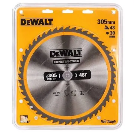 شفرة منشار 305×30 (48 سن)
Circular Saw Blade 305x30mm 48T