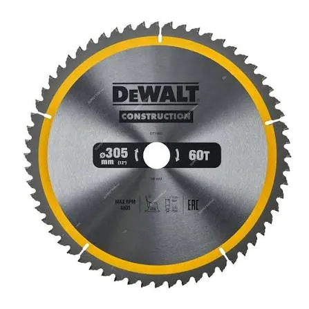 شفرة منشار 305×30 (60 سن)
Circular Saw Blade 305x30mm 60T