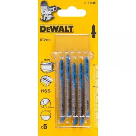 نصلات أركت حديد T118B (5 قطع)
T118B Metal Jigsaw Blades (5 Pcs)