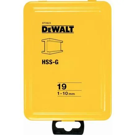طقم ريش حديد HSS-G قياس 1-10 ملم
HSS-G Drill Set 1-10mm