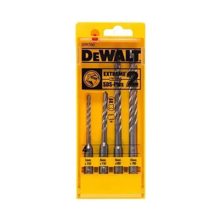 طقم ريش SDS-Plus (4 قطع)
SDS-Plus Bit Set (4 Pcs)
