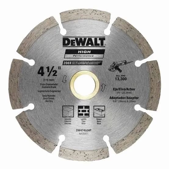 ديسك دايموند مقطع 115 ملم
115mm Segmented Blade