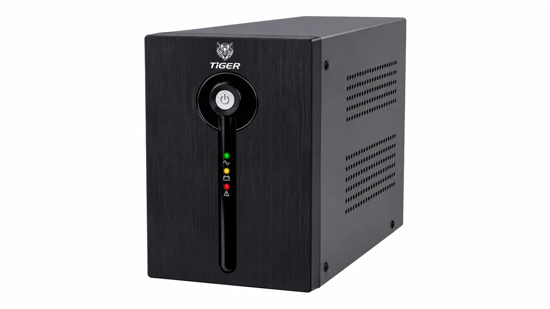 جهاز يو بي إس TIGER TU-2000 UPS 2000VA/1200W – Built-in AVR, 3x Universal + 1x IEC Sockets