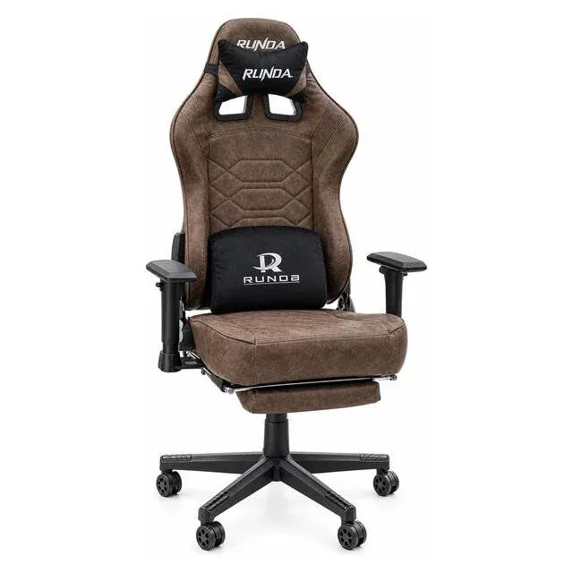 Runda RD-1009 Gaming Chair (Brown)