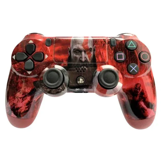 PS4 Dualshock 4 Wireless Controller (God of War / Red)