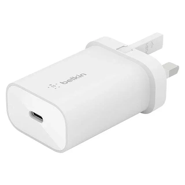 Belkin 25W Charger USB-C (with Lightning Cable)
